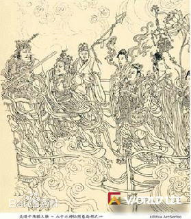 吳道子簡介（歷代名家-唐-吳道子）