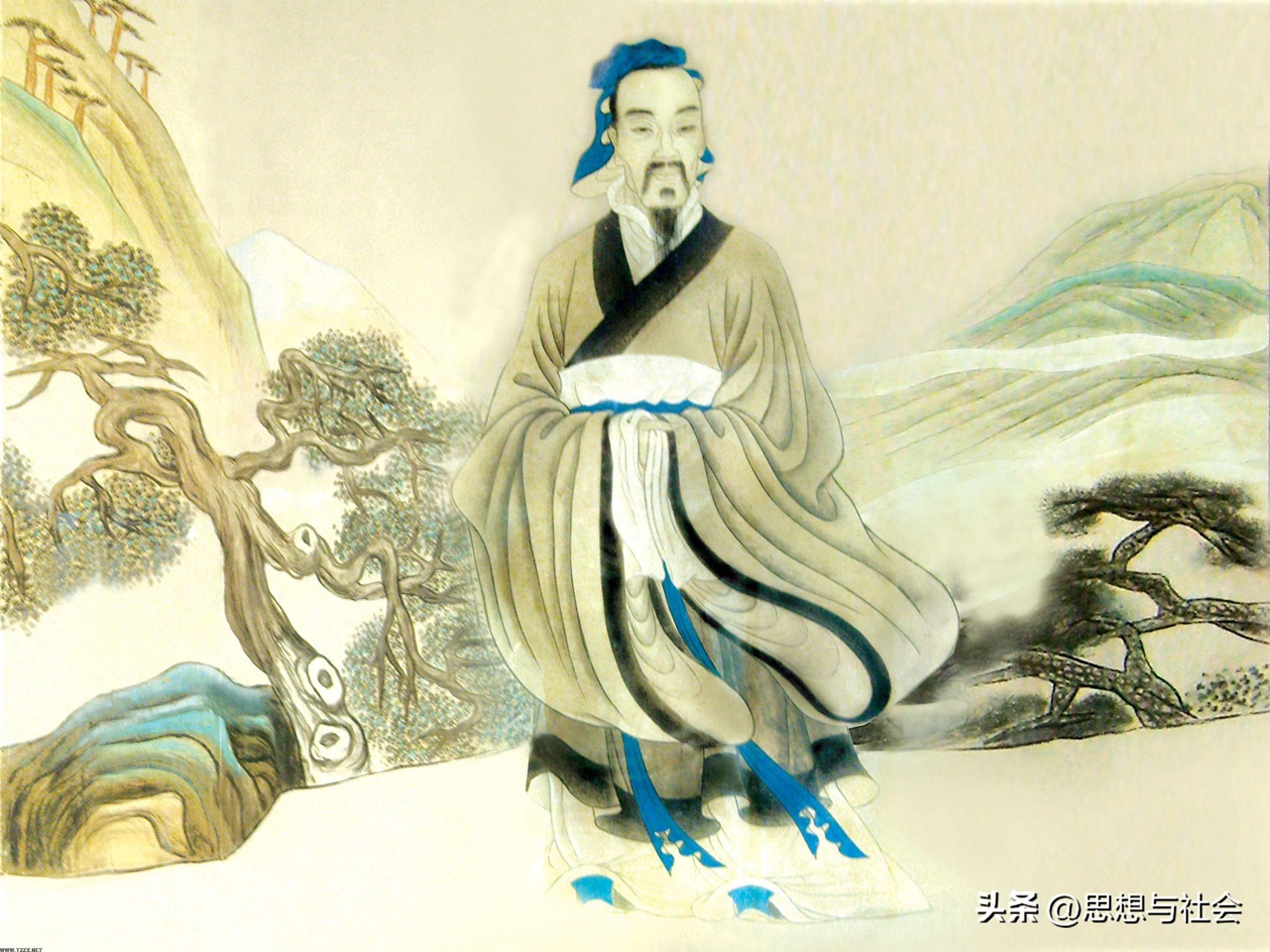 提倡「兼相愛，交相利」的墨子