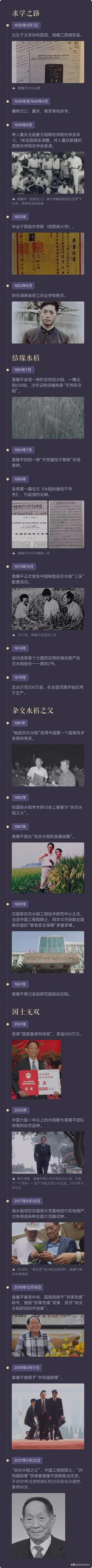 袁隆平是誰（回顧袁隆平院士的傳奇一生）