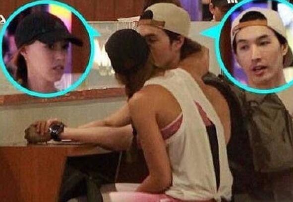 錦榮終於承認戀情，與混血模特兒香月明美多次約會被拍