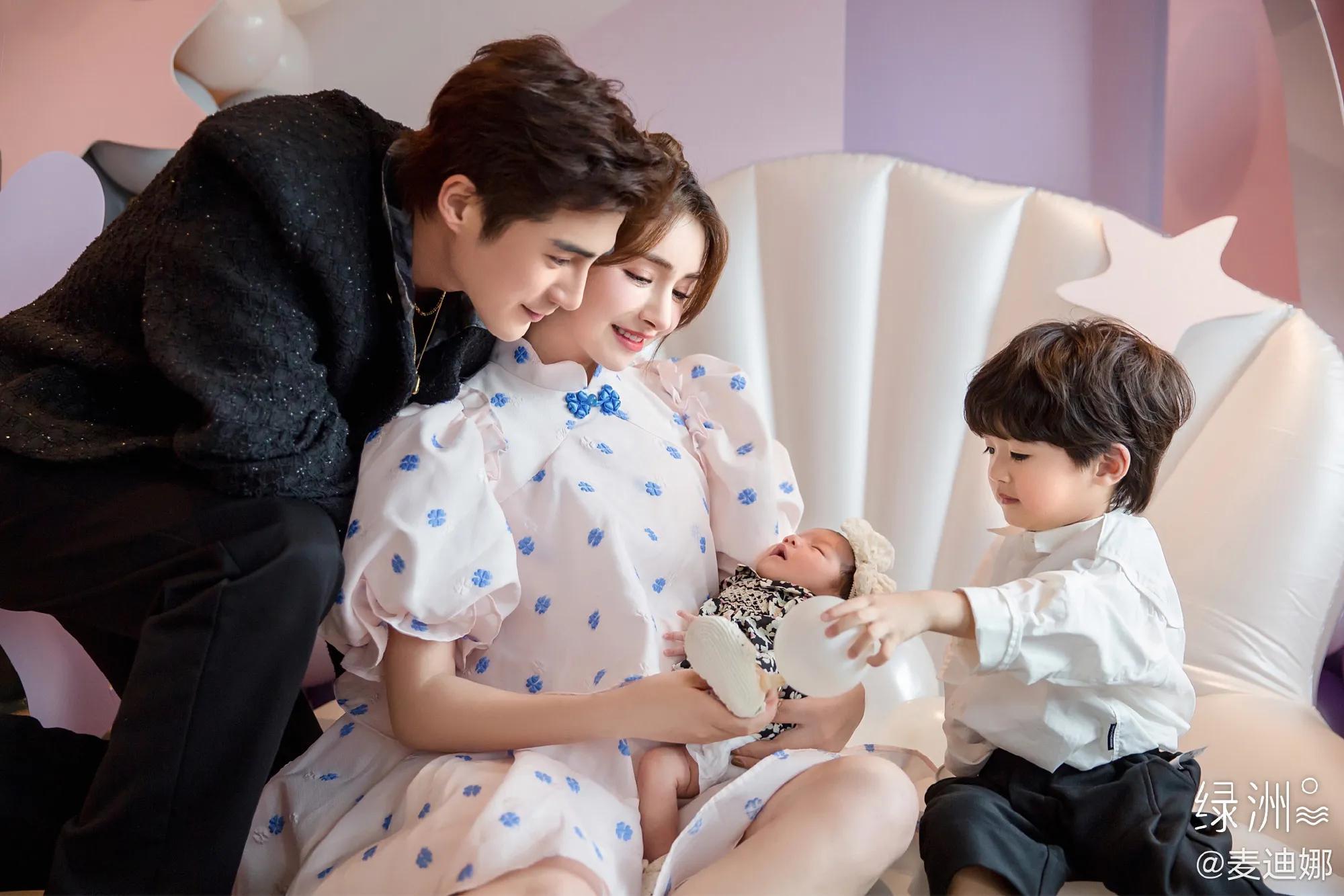 人生贏家！麥迪娜姜潮夫妻相，一家都是高顏值