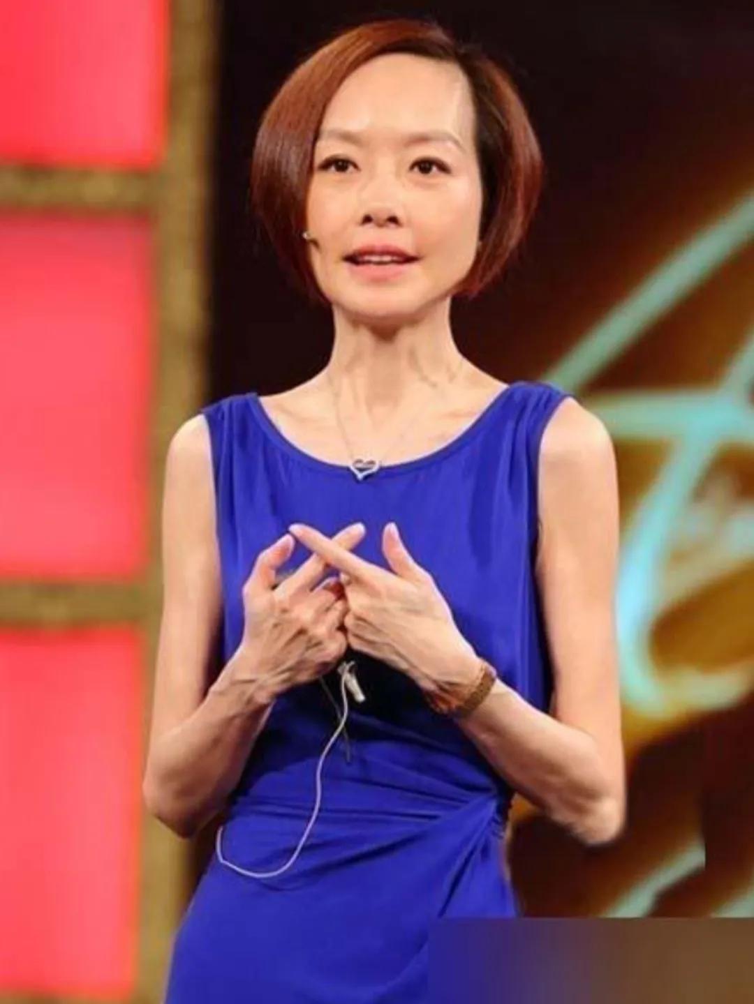 陳魯豫瘦得皮包骨